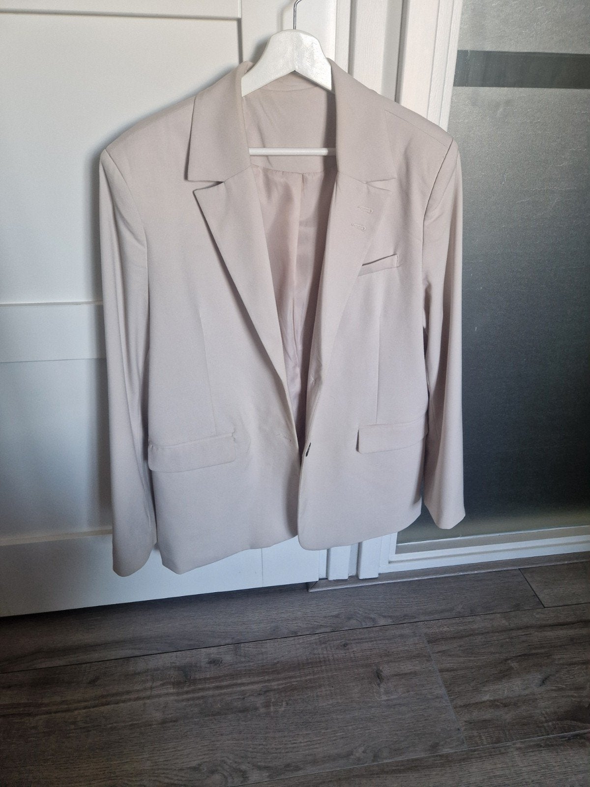 NA-KD Beige Blazer Maat 40, Ophalen of Verzenden