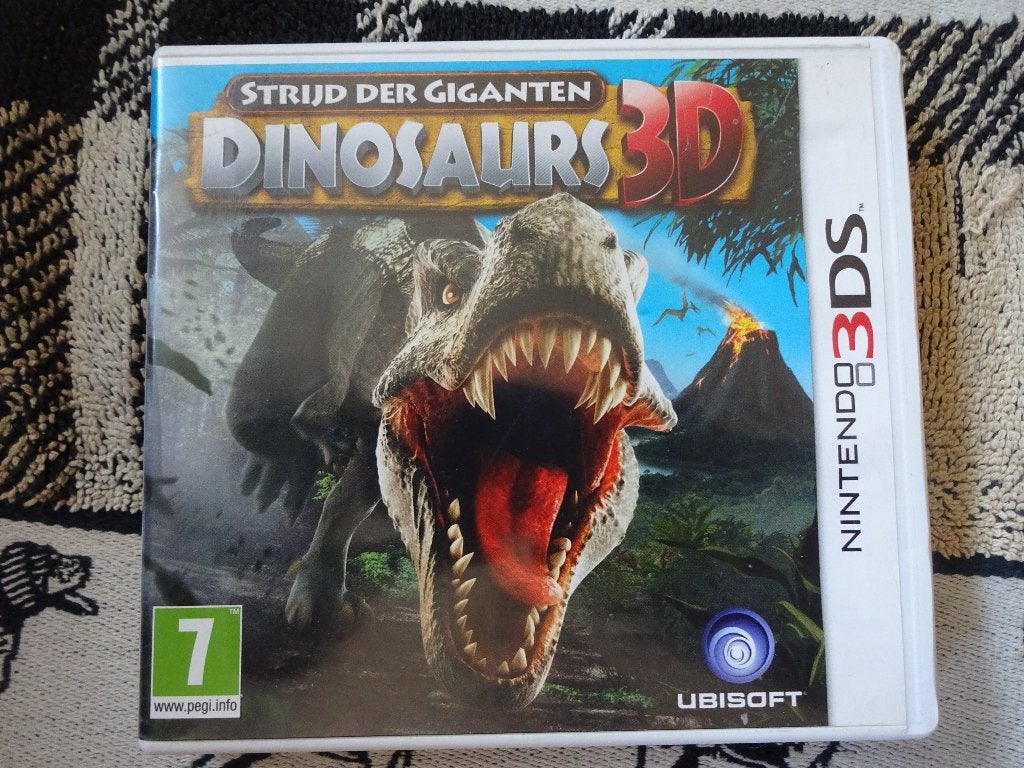 3DS Strijd der Giganten Dinosaurs 3D DS Nintendo Game, Avontuur en Actie, Gebruikt, 2 spelers, Ophalen of Verzenden