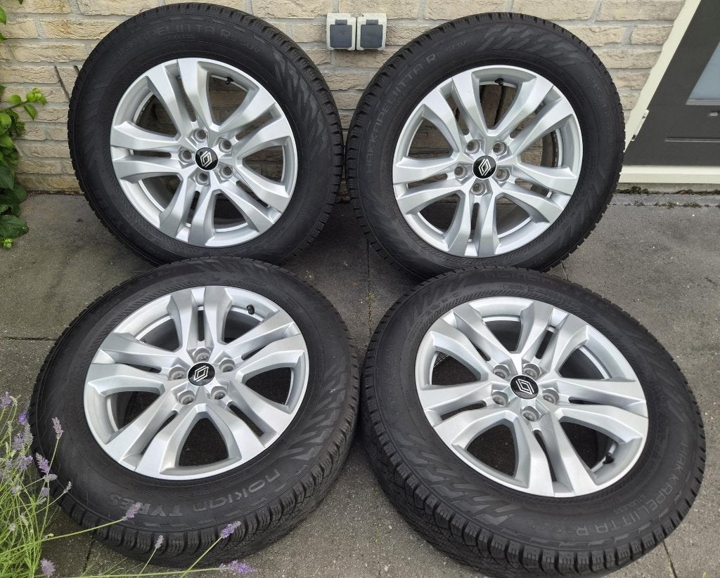 Renault Austral 17 inch velgen met winterbanden, Gebruikt, 265 mm, Banden en Velgen, 17 inch