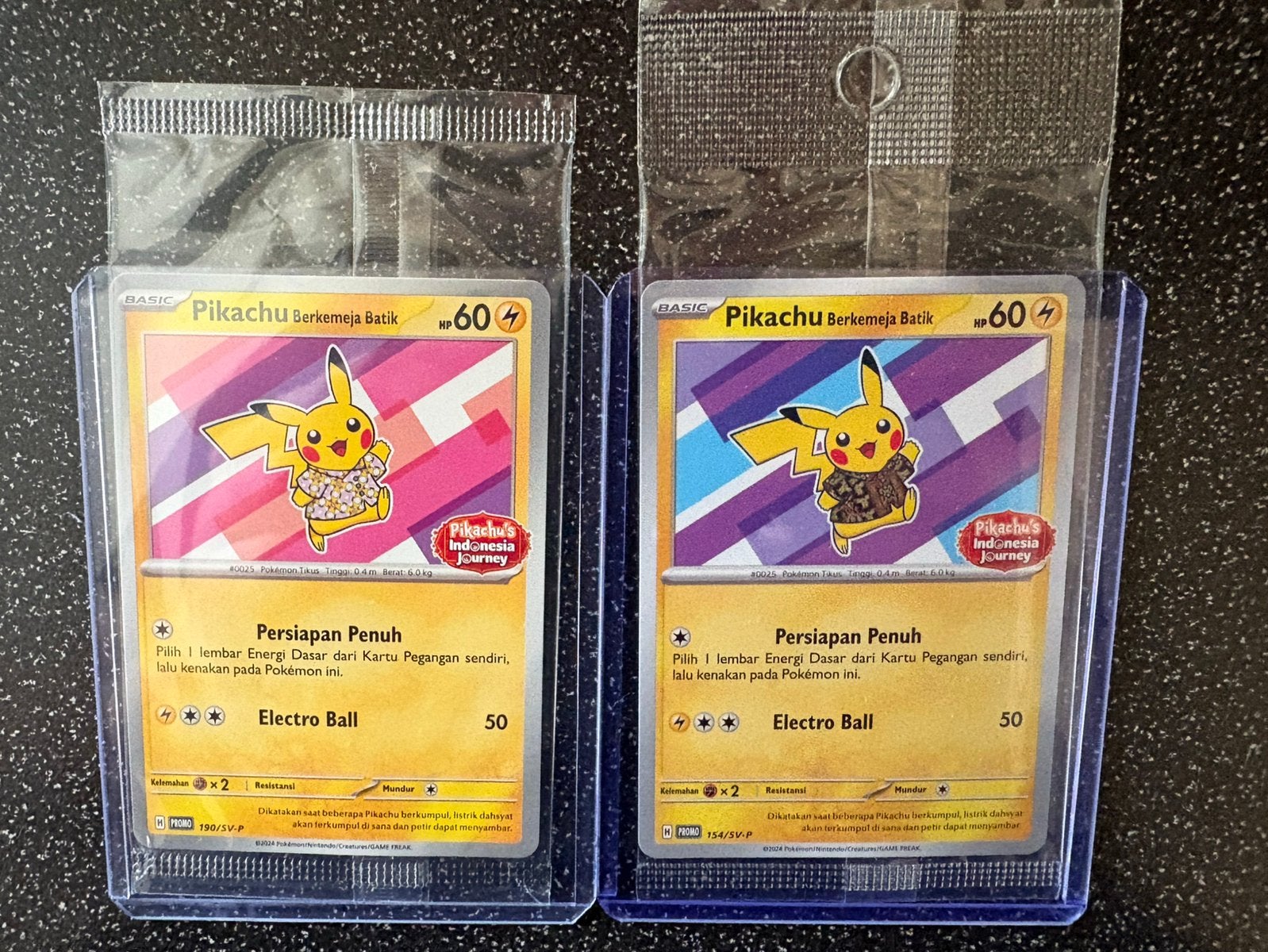 Pikachu Berkemeja Batik 154 & 190 Sealed!
