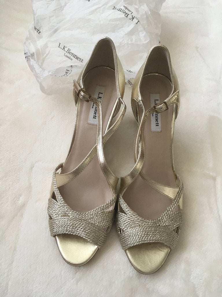 Sleehakken  L.K. Bennett maat 41, Overige kleuren, Nieuw, Ophalen of Verzenden, Espadrilles of Moccasins
