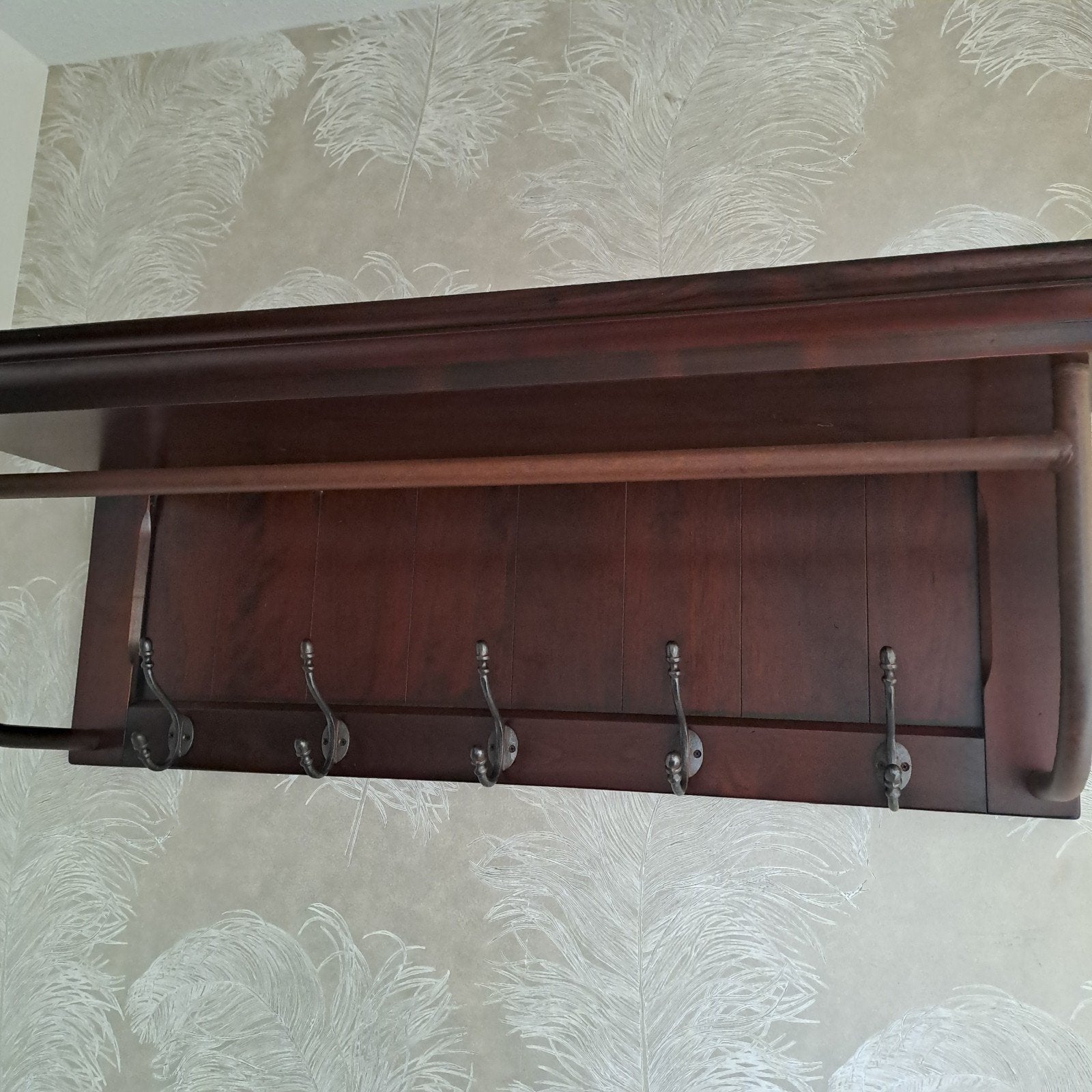 Houten wandkapstok  gratis, Huis en Inrichting, Woonaccessoires | Kapstokken, Gebruikt, Minder dan 100 cm, Hout, Ophalen