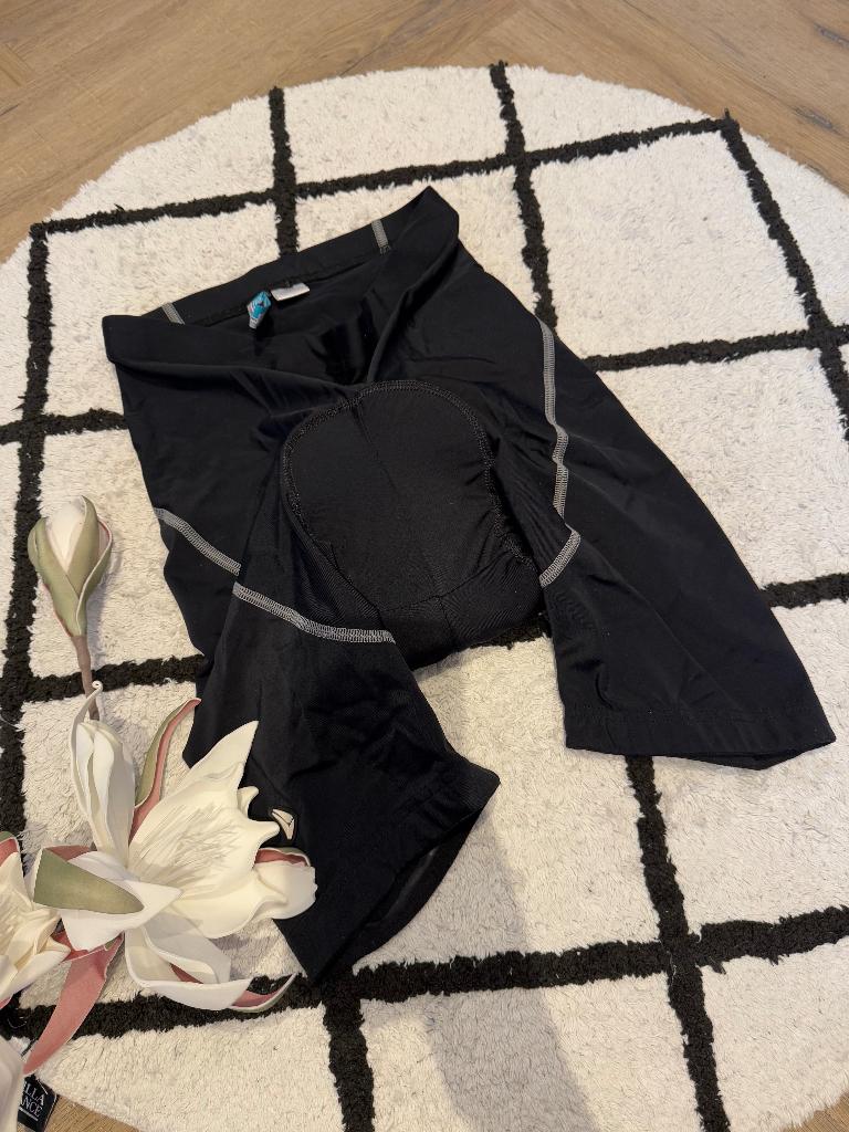 Heel goed zwart Cuesta fiets broek shorts zomer S 36 unisex, S, Dames, Ophalen of Verzenden, Bovenkleding