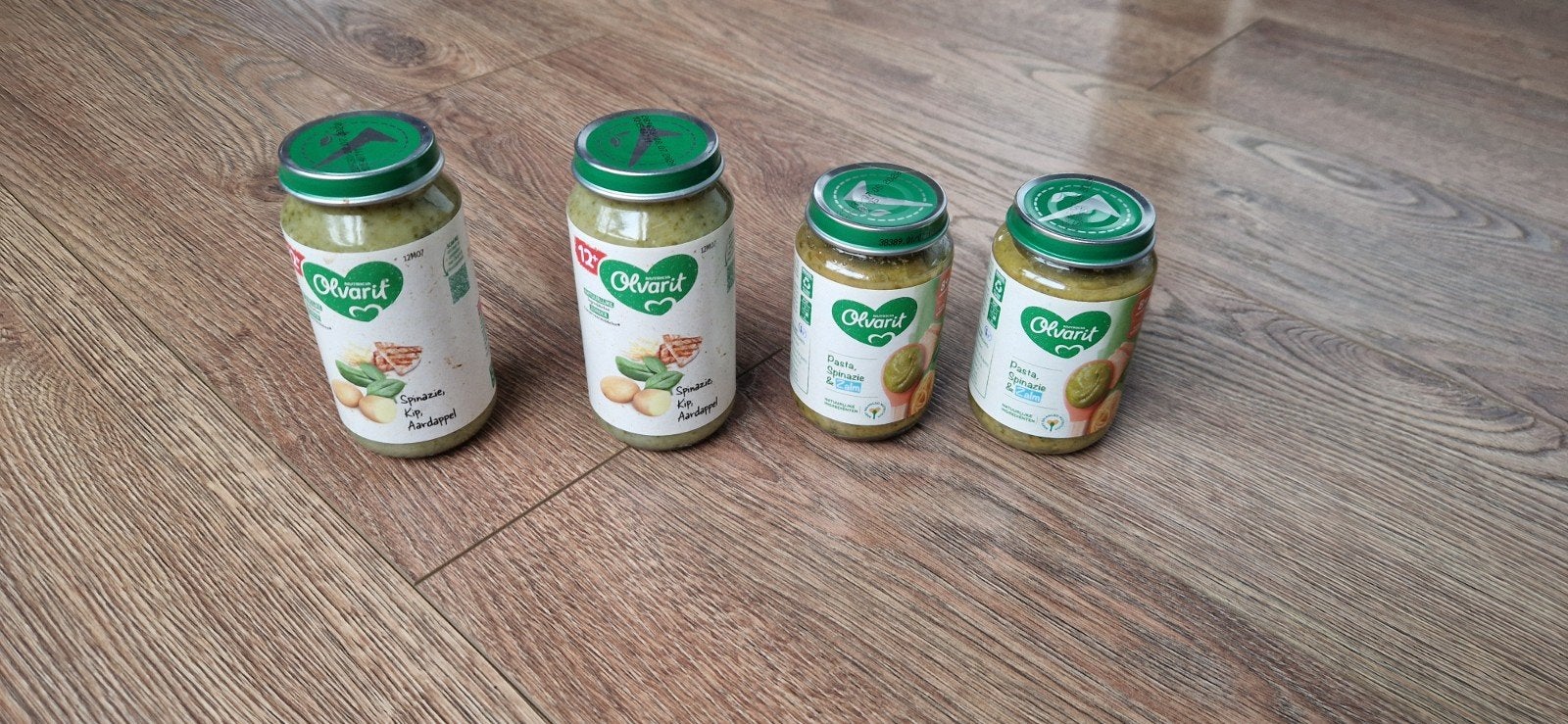 Olvarit babyvoeding potjes - Spinazie, Ophalen of Verzenden, Nieuw, Nutrilon