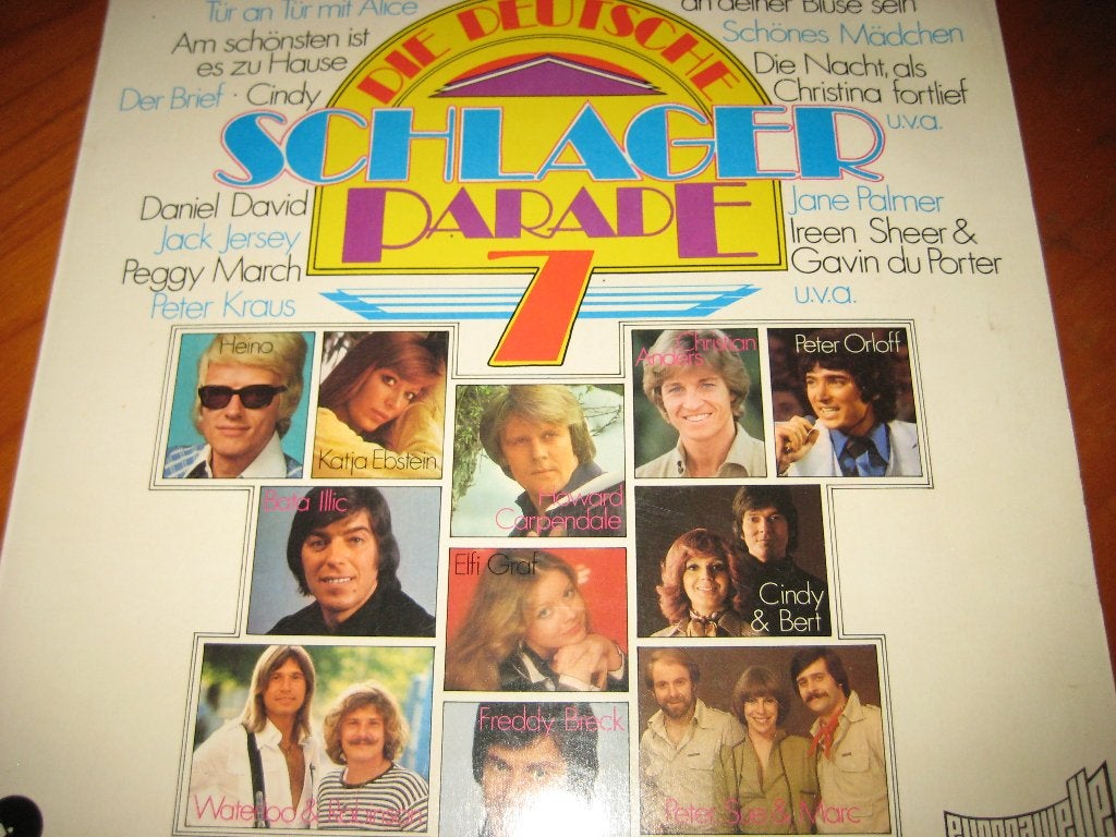 LP, Die deutsche Schlagerparade 7, Ophalen of Verzenden, Zo goed als nieuw, LP