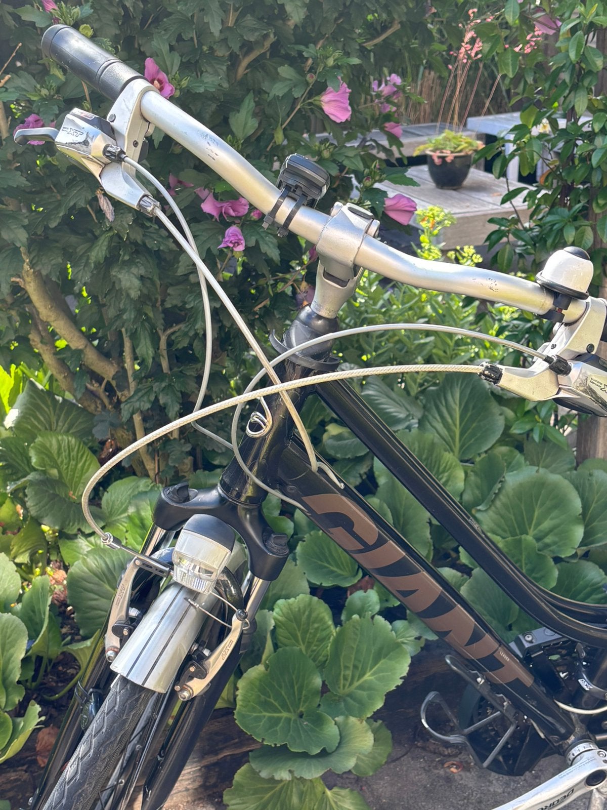 Giant stads/tourfiets maat M zwart., 47 tot 51 cm, Ophalen, Velgrem