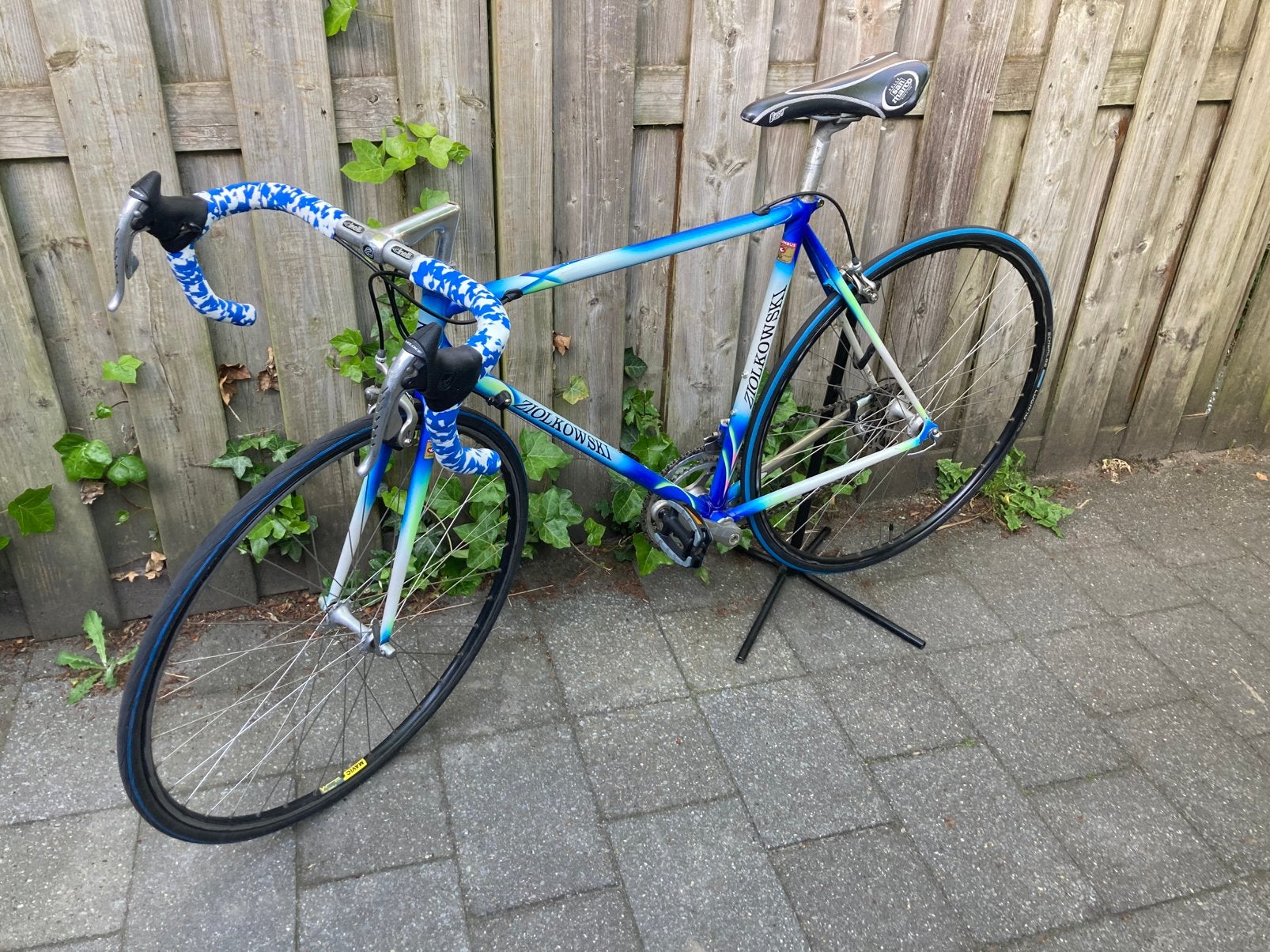 Retro racefiets Ziolkowski 53cm, Fietsen en Brommers, Fietsen | Racefietsen, Overige merken, 28 inch, Velgrem, Ophalen of Verzenden