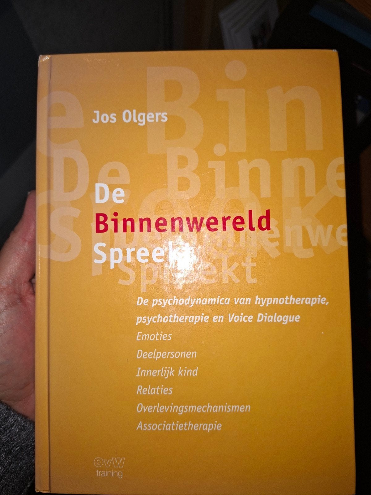 De Binnenwereld Spreekt - Jos Olgers (Psychodynamica), Boeken, Gelezen, Jos olgers, Ophalen of Verzenden, Nederland