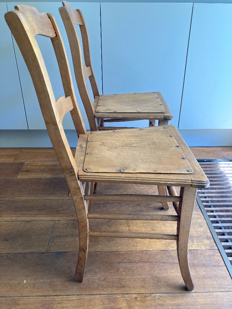 Houten stoelen (set van 2) - Luterma, Ophalen