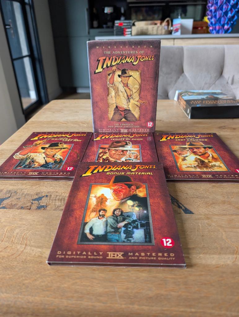 Indiana Jones films, Vanaf 12 jaar, Ophalen of Verzenden, Zo goed als nieuw