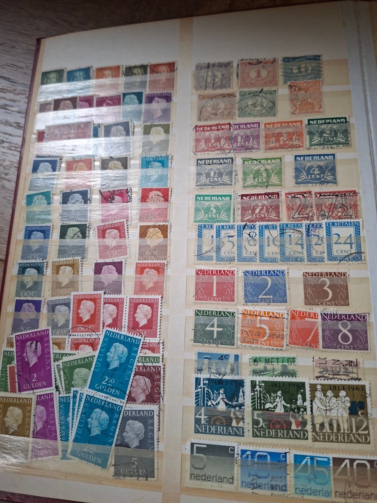 oude verzameling postzegels, Ophalen of Verzenden