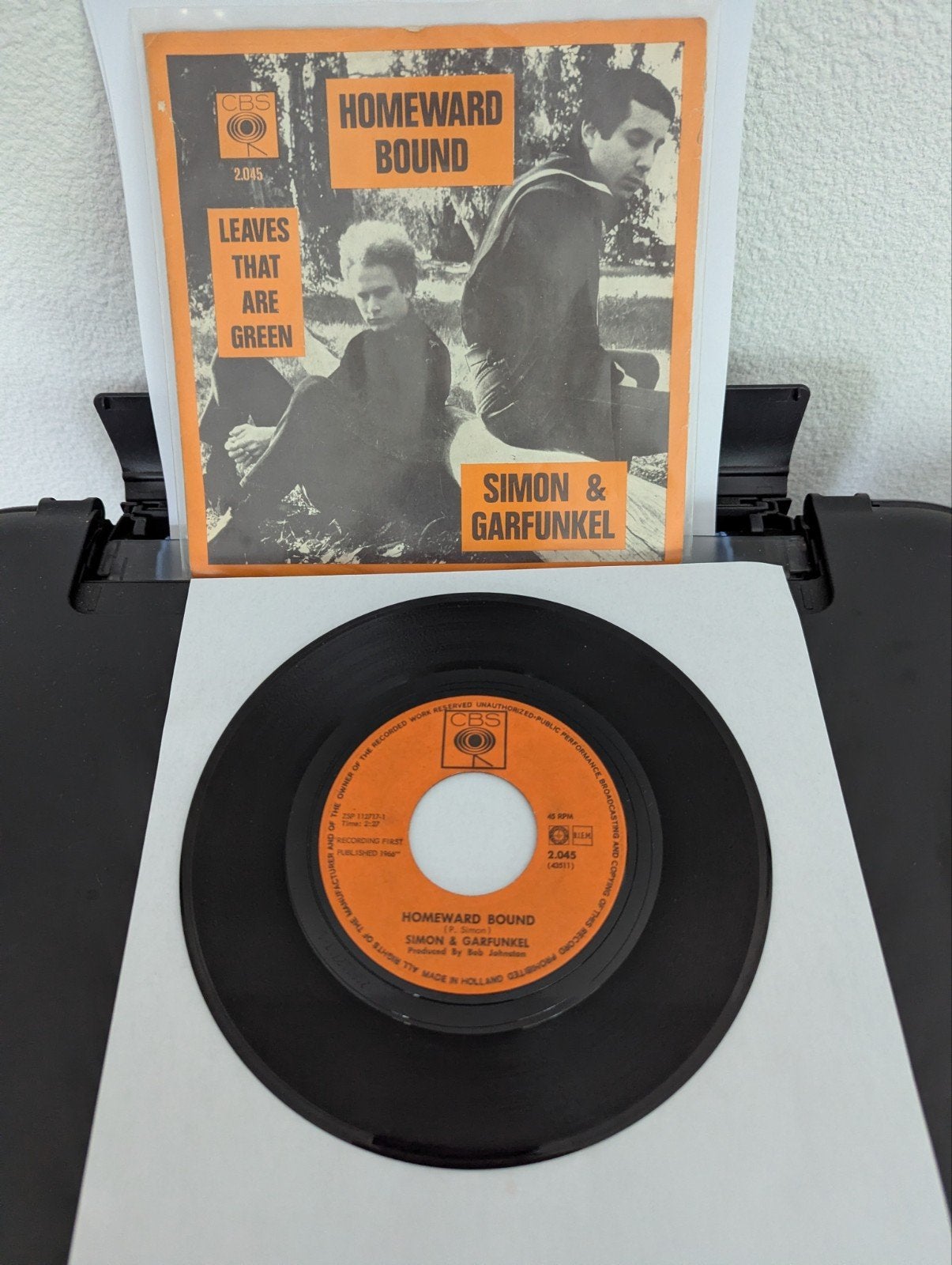 Simon & Garfunkel - Homeward Bound ( vinyl single), Gebruikt, 7 inch, Pop, Fotohoes
