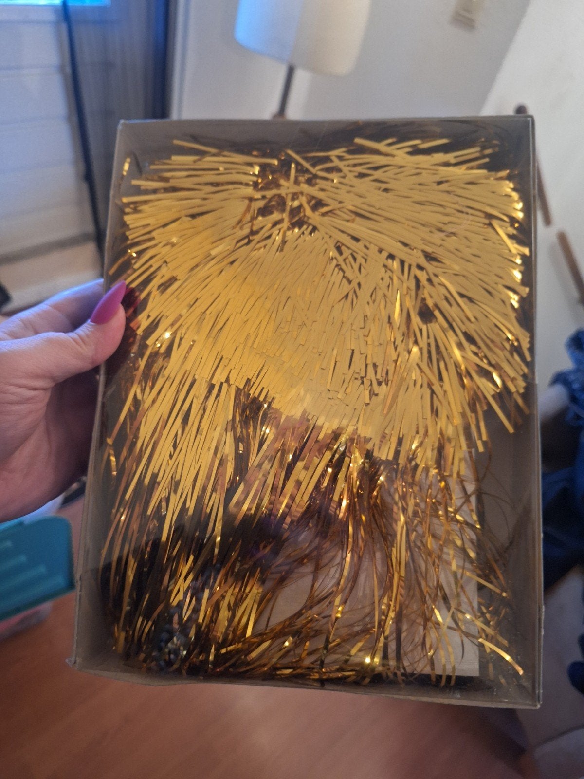 Disco Queen Gold Pruik - Nieuw in Doos, Hilka, Carnaval, Maat 42/44 (L), Ophalen of Verzenden