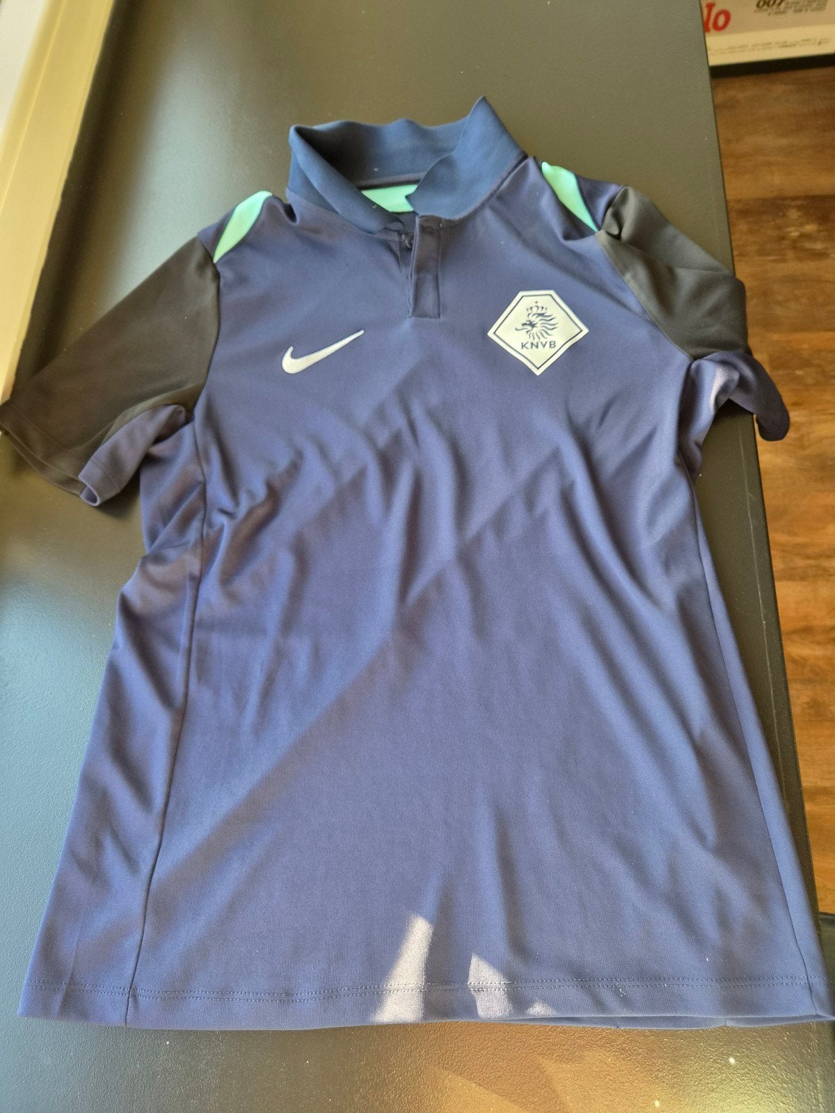 KNVB Polo Maat M - Officieel Nike Voetbalshirt, Nike, Ophalen of Verzenden, Gedragen, Maat 48/50 (M)