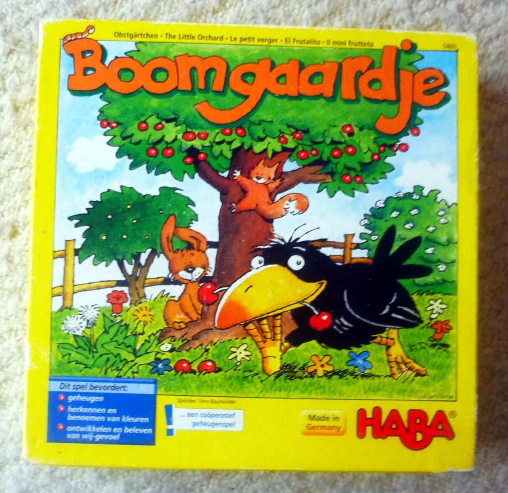 Boomgaardje HABA Coöperatief Geheugenspel, Een of twee spelers, Ophalen of Verzenden, Gebruikt, Haba