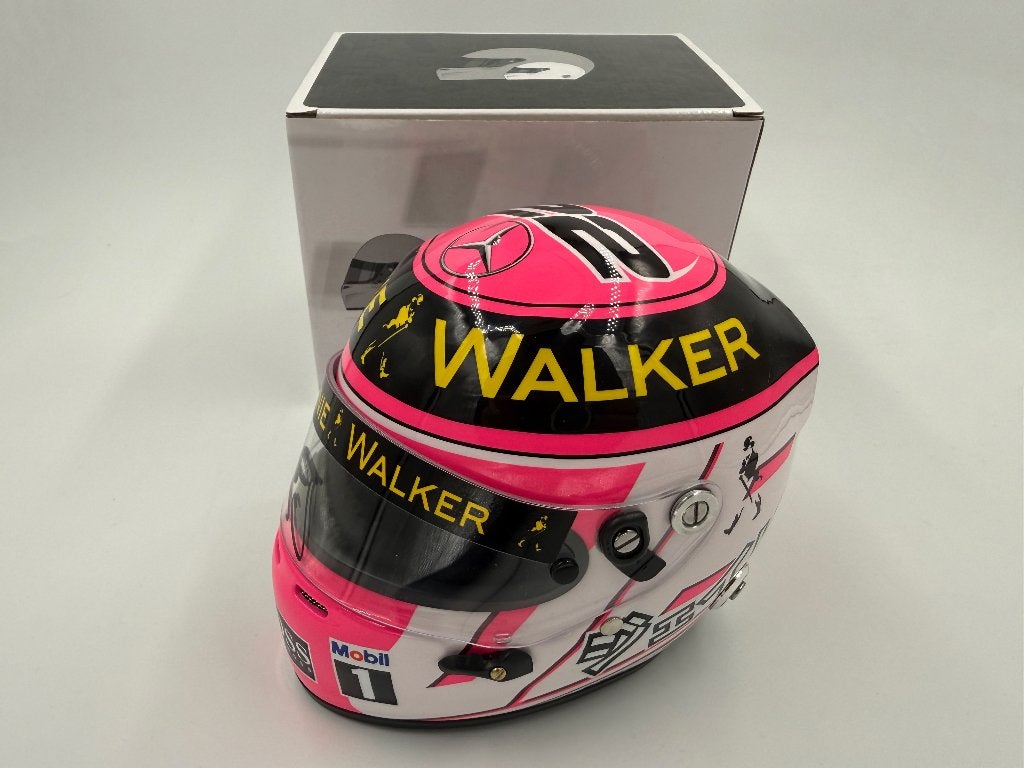 1/2 helm helmet F1 Button 2014 Japon (McLaren) signed, Ophalen of Verzenden, Formule 1