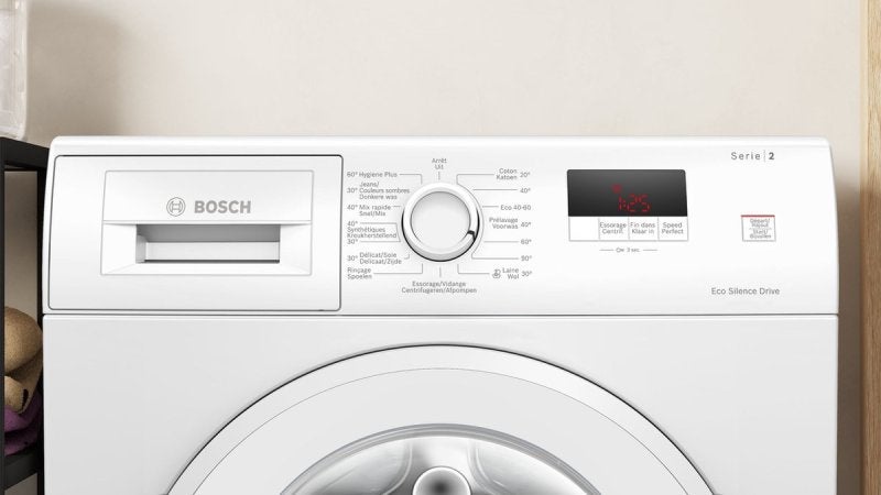 Foto 3 van Bosch wasmachine WGE02402FG - Serie 2 - 7 kg - Wit