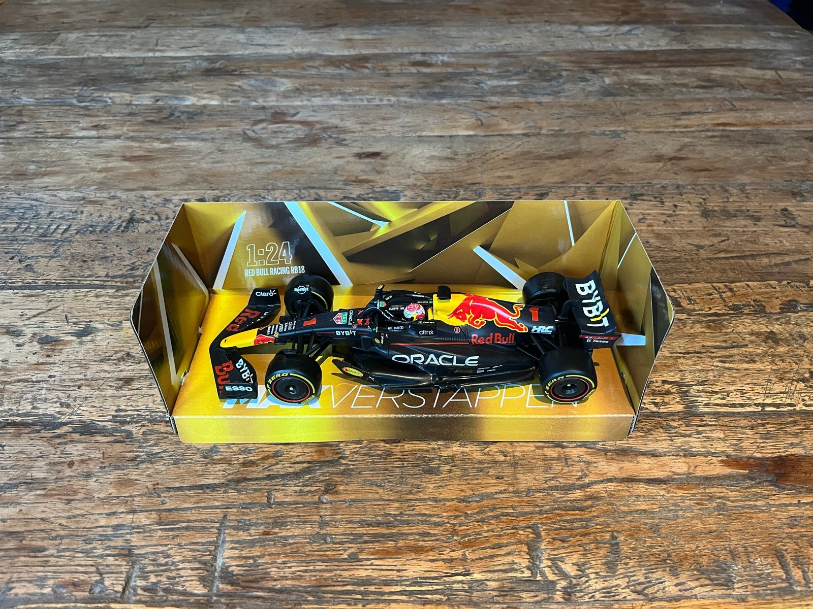 Red Bull Racing RB18 2022 Max Verstappen 1:24 modelauto, Ophalen of Verzenden, Nieuw, Auto, Overige merken