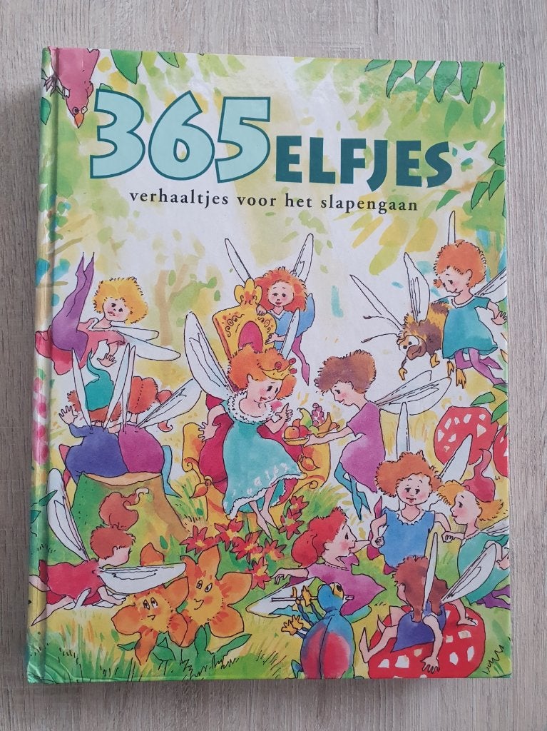 Boek: 365 Elfjes: Verhaaltjes voor het slapengaan, Boeken, Kinderboeken | Kleuters, Gelezen, Jongen of Meisje, Ophalen of Verzenden