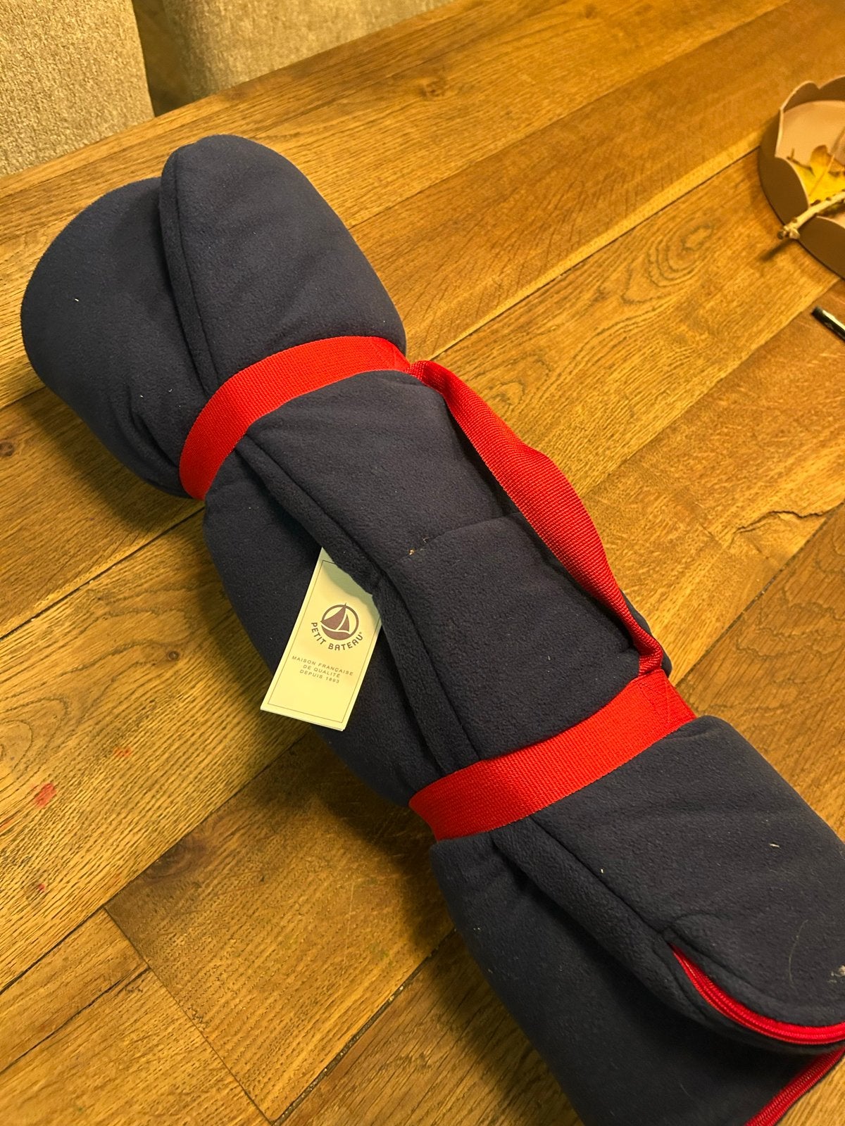 Nieuwe Petit Bateau fleece kinder slaapzak, Nieuw, Slaapzak, Blauw, Overige merken