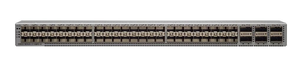 Cisco Nexus N3K-C31108PC-V 48x 10gbit sfp+ 6x qsfp28, Computers en Software, Netwerk switches, Ophalen, Gebruikt