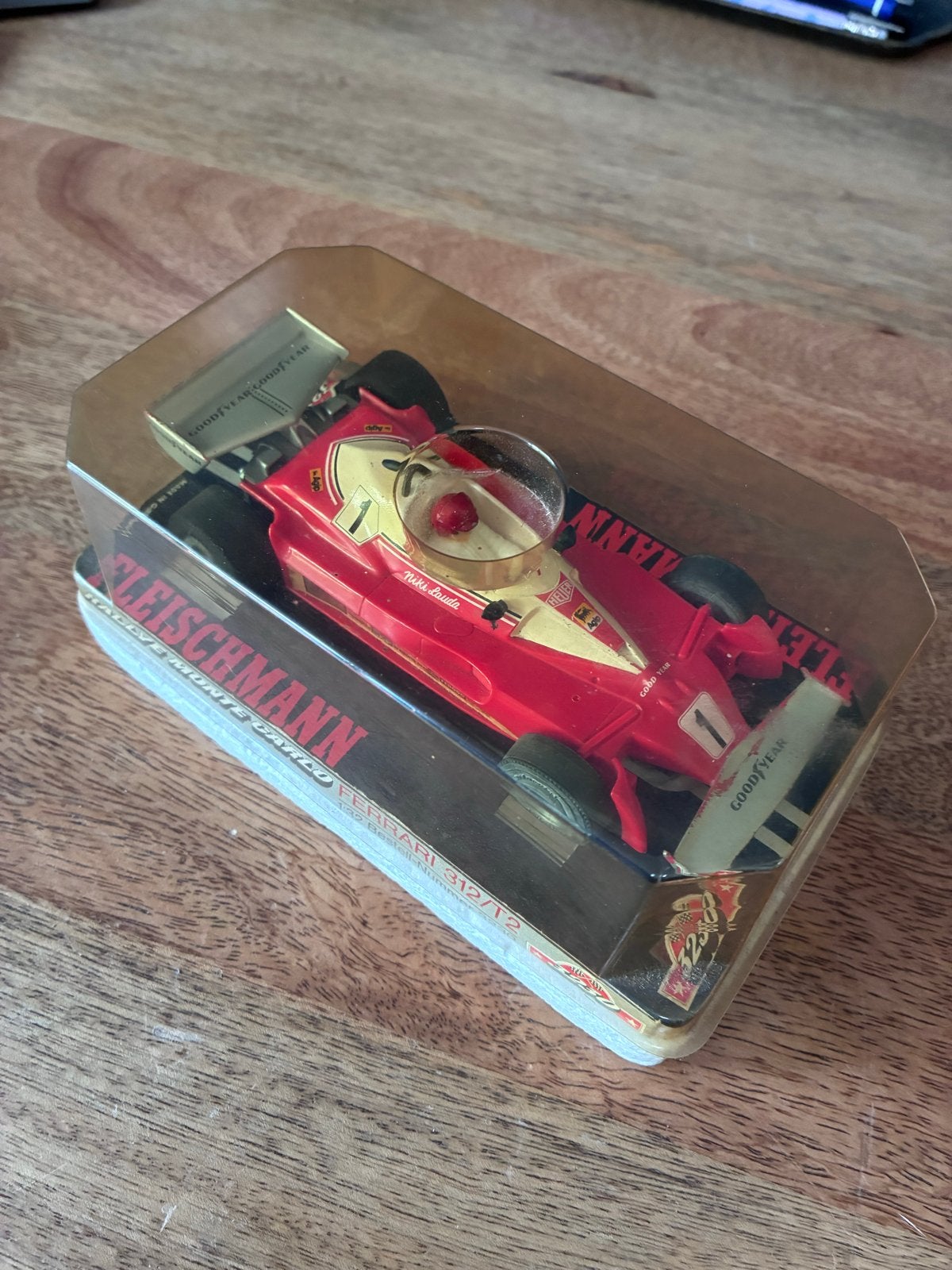 Fleischmann Ferrari 312 T2 Raceauto (Niki Lauda), Kinderen en Baby's, Speelgoed | Racebanen, Ophalen of Verzenden, Zo goed als nieuw