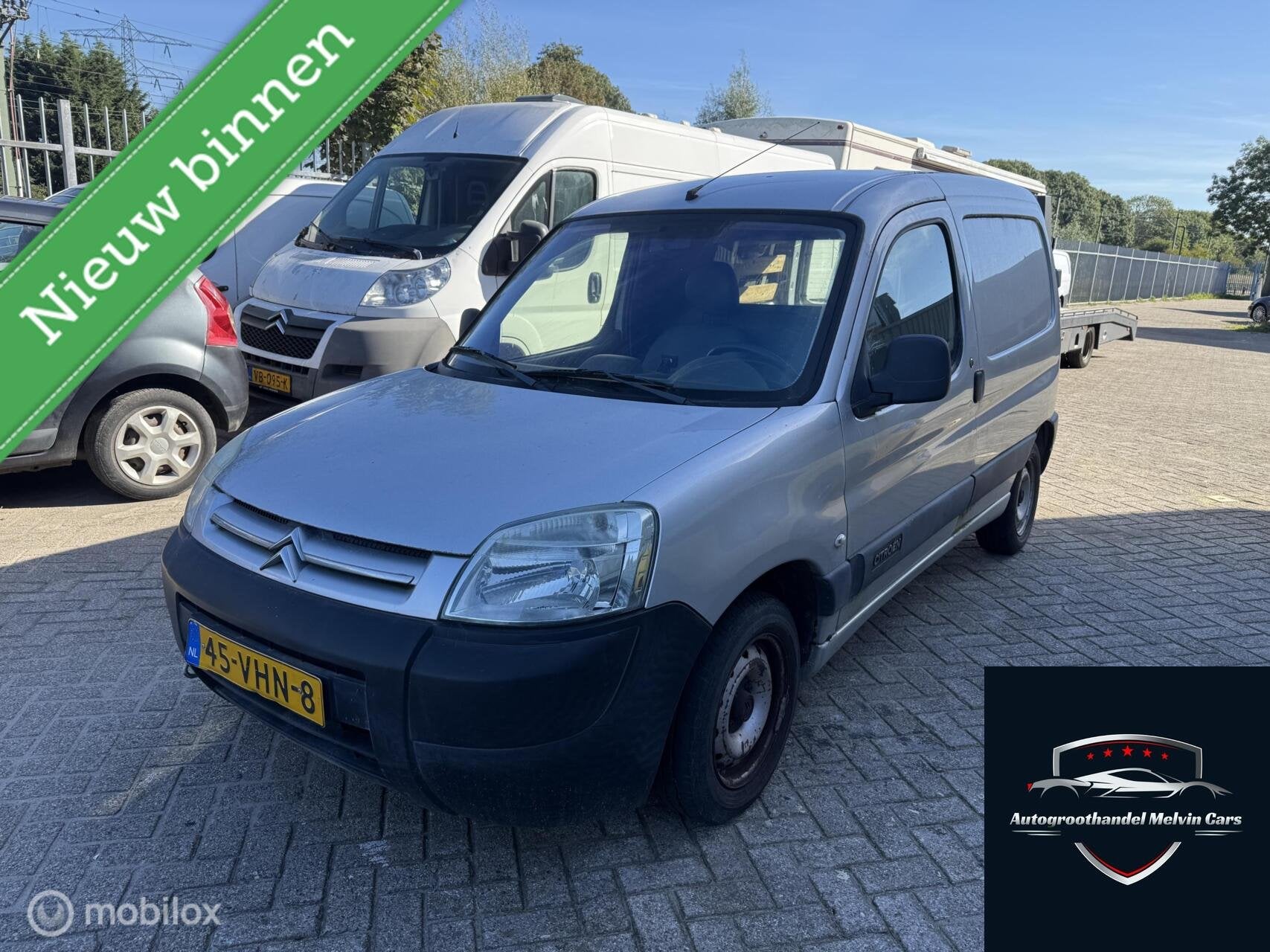 Citroen Berlingo bestel 1.6 HDI 600 Airco EXPORT ONLY, Stof, Gebruikt, 4 cilinders, Origineel Nederlands