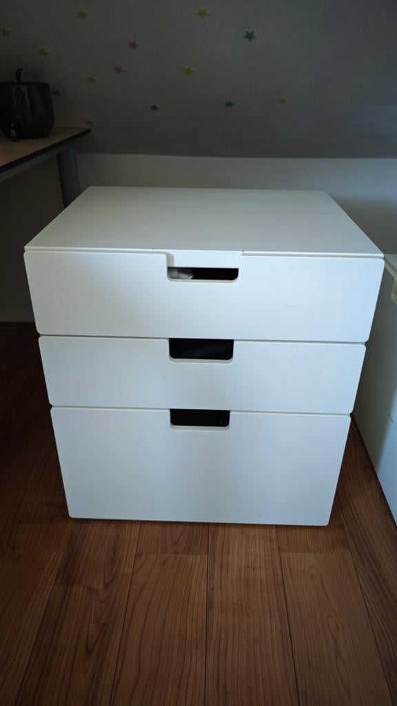 Mooie Stuva ladekast. 3 lades. 51x60x65 (DxBxH), Huis en Inrichting, Kasten | Ladekasten, Ophalen, 50 tot 100 cm, 3 of 4 laden