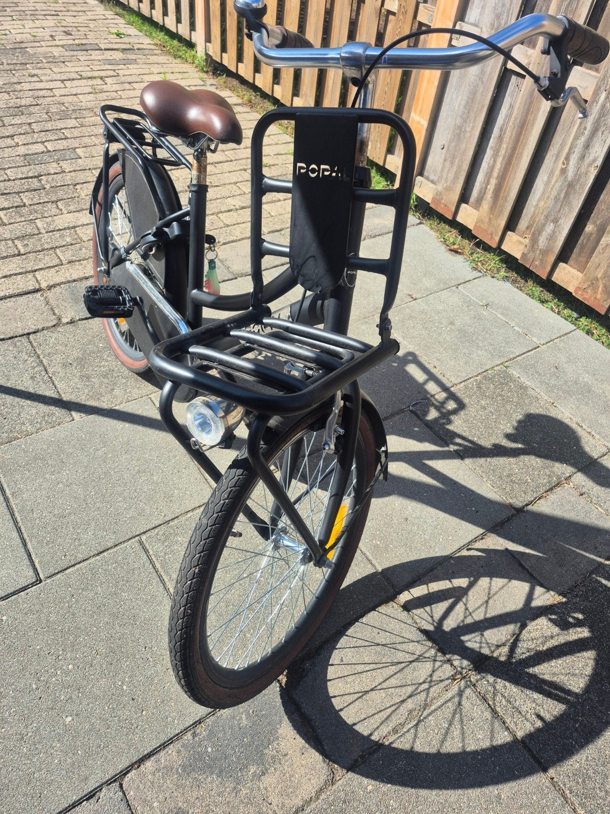 Mooie Popal meisjesfiets 22 inch, Ophalen, Zo goed als nieuw, Terugtraprem, Popal