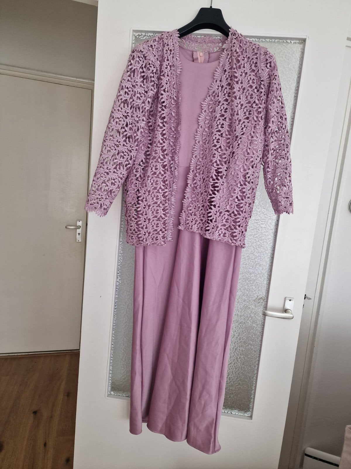 Avondjurk, Ophalen, Galajurk, Blauw, Maat 46/48 (XL) of groter