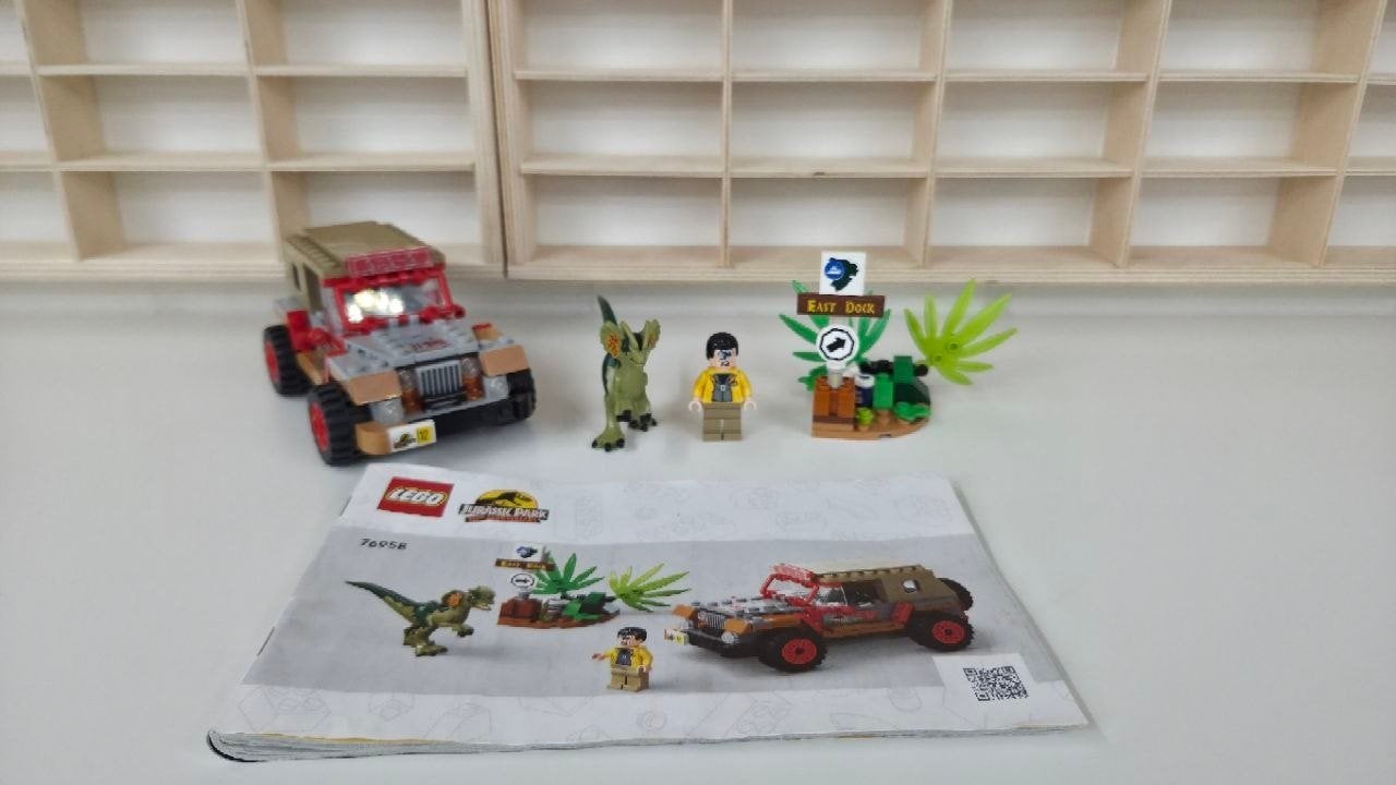 Lego Jurassic World 76958 Dilophosaurus Ambush, Kinderen en Baby's, Speelgoed | Duplo en Lego, Gebruikt, Jurassic World, Lego