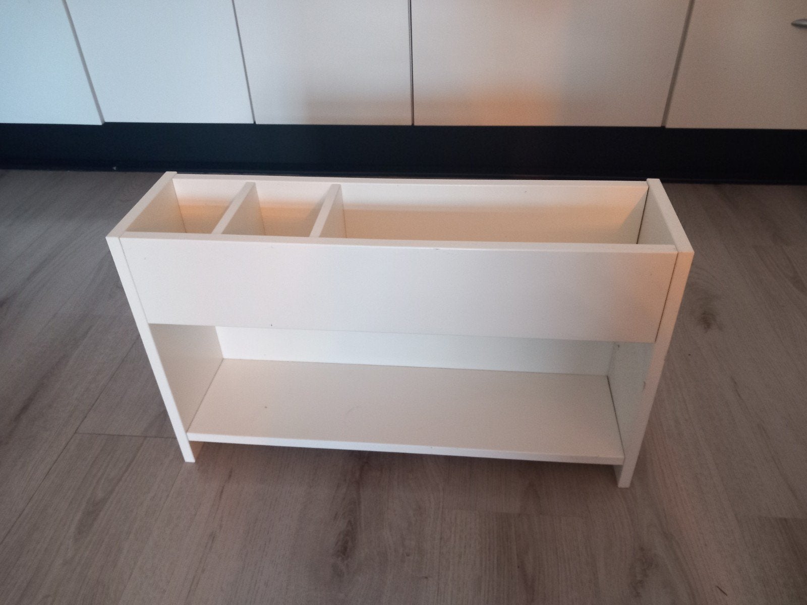 Witte opzetkast voor bureau ikea, Ophalen, Gebruikt, Overige typen