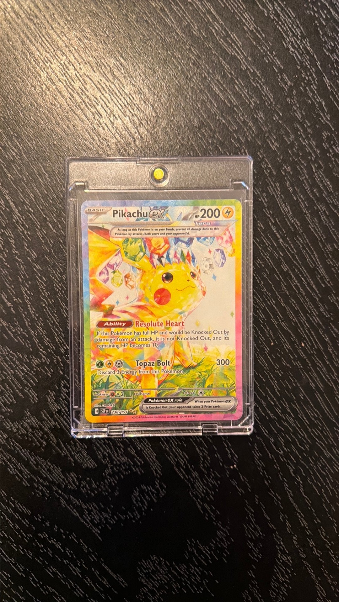 Pikachu ex, Ophalen, Zo goed als nieuw