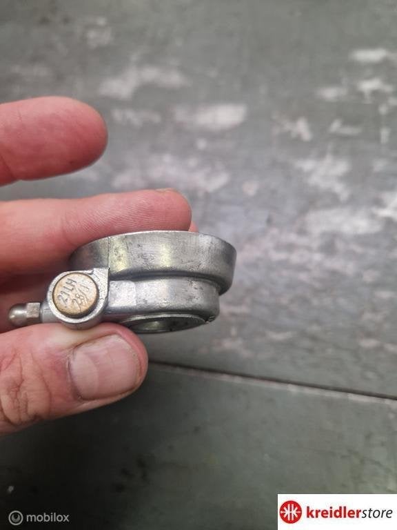 Kreidler VDO 17 inch km teller aandrijver Leleu en sterwiel, Gebruikt, Kreidler, Ophalen of Verzenden, Kreidler