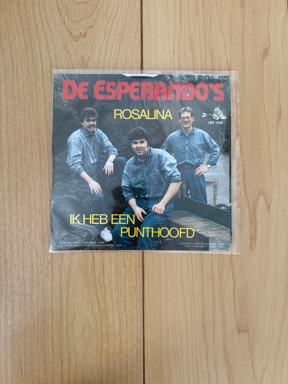 Single De Esperando’s “Rosalina/Ik heb een punthoofd”, Ophalen of Verzenden, Zo goed als nieuw, Nederlandstalig