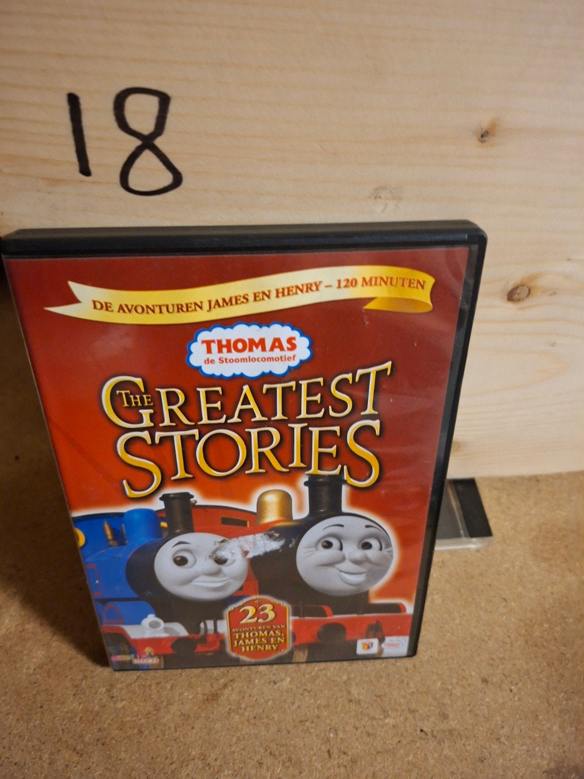 Thomas de Stoomlocomotief: The Greatest Stories DVD, Gebruikt, Alle leeftijden, Familie, Film