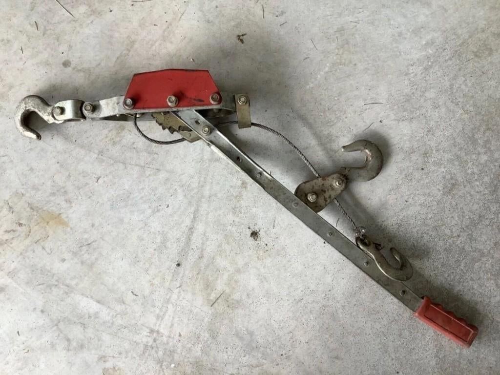 Handtakel - Rateltakel - Rateltrekker - 3 modellen te koop, Ophalen, Zo goed als nieuw, Handmatig