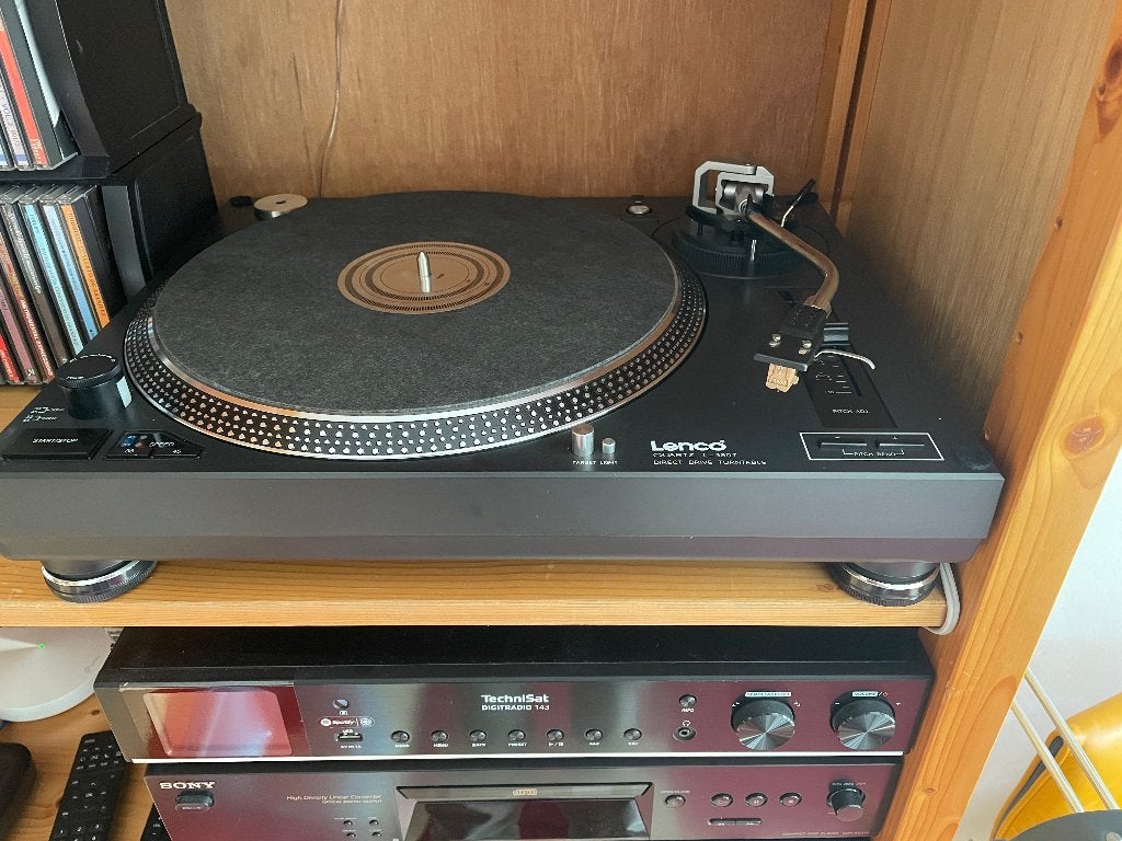 Draaitafel/Platenspeler Lenco L-3807, Ophalen, Gebruikt, Platenspeler, Overige merken
