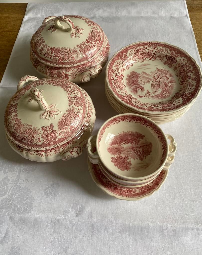 Villeroy & Boch, Burgenland rood, Ophalen of Verzenden