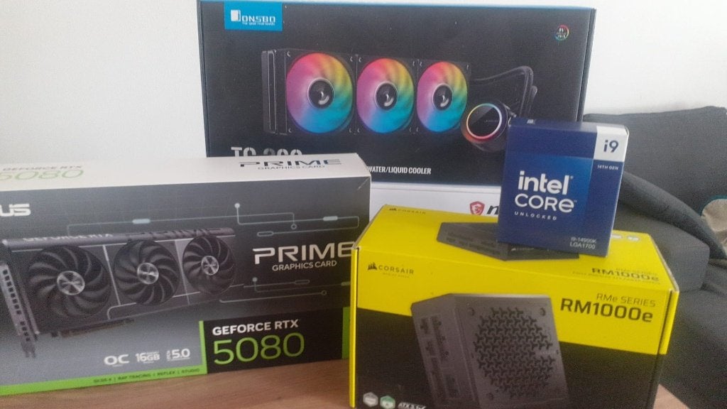 High End I9 14900K / 32 GB / RTX 5080, 2.5 TB, 32 GB, Zo goed als nieuw, Gaming