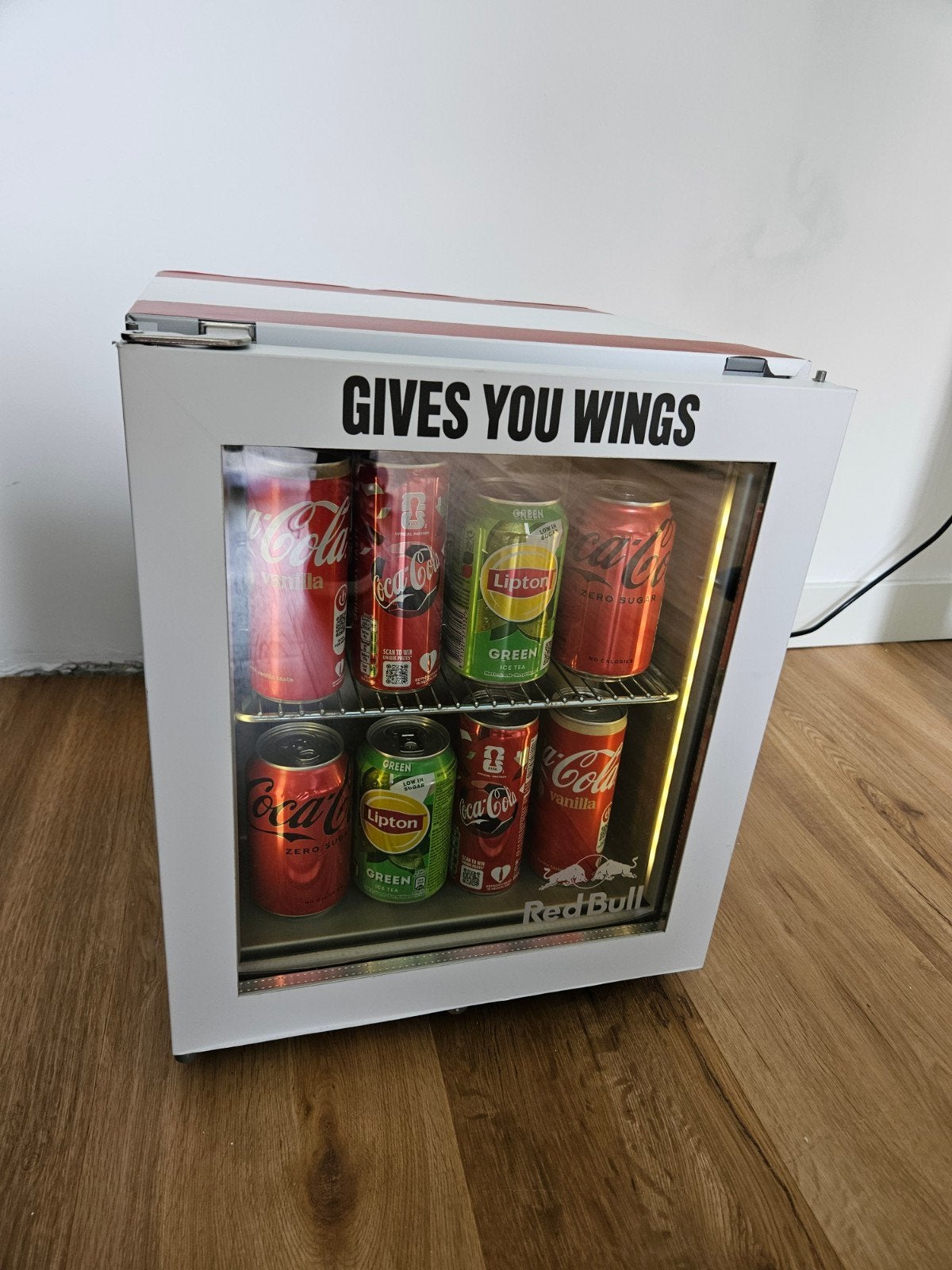 KFC Red Bull Mini Koelkast - Collectors Item, Ophalen, Zonder vriesvak, Minder dan 45 cm, Minder dan 85 cm