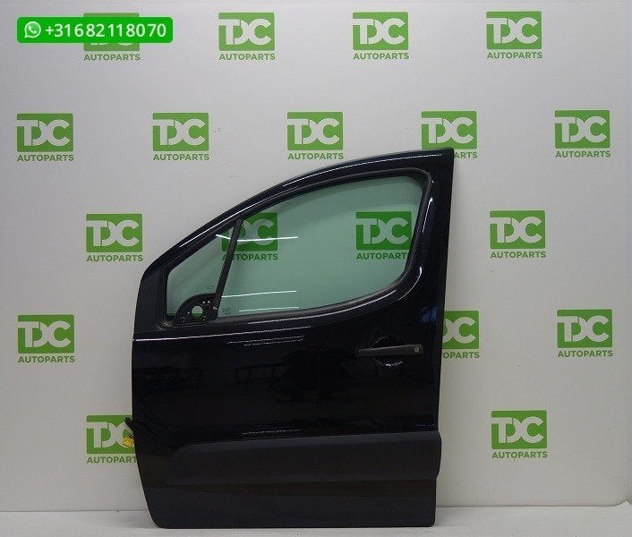 Citroen Berlingo ('08-'18) Voorportier links zwart, Auto-onderdelen, Gebruikt, Citroën, Deur, Voor