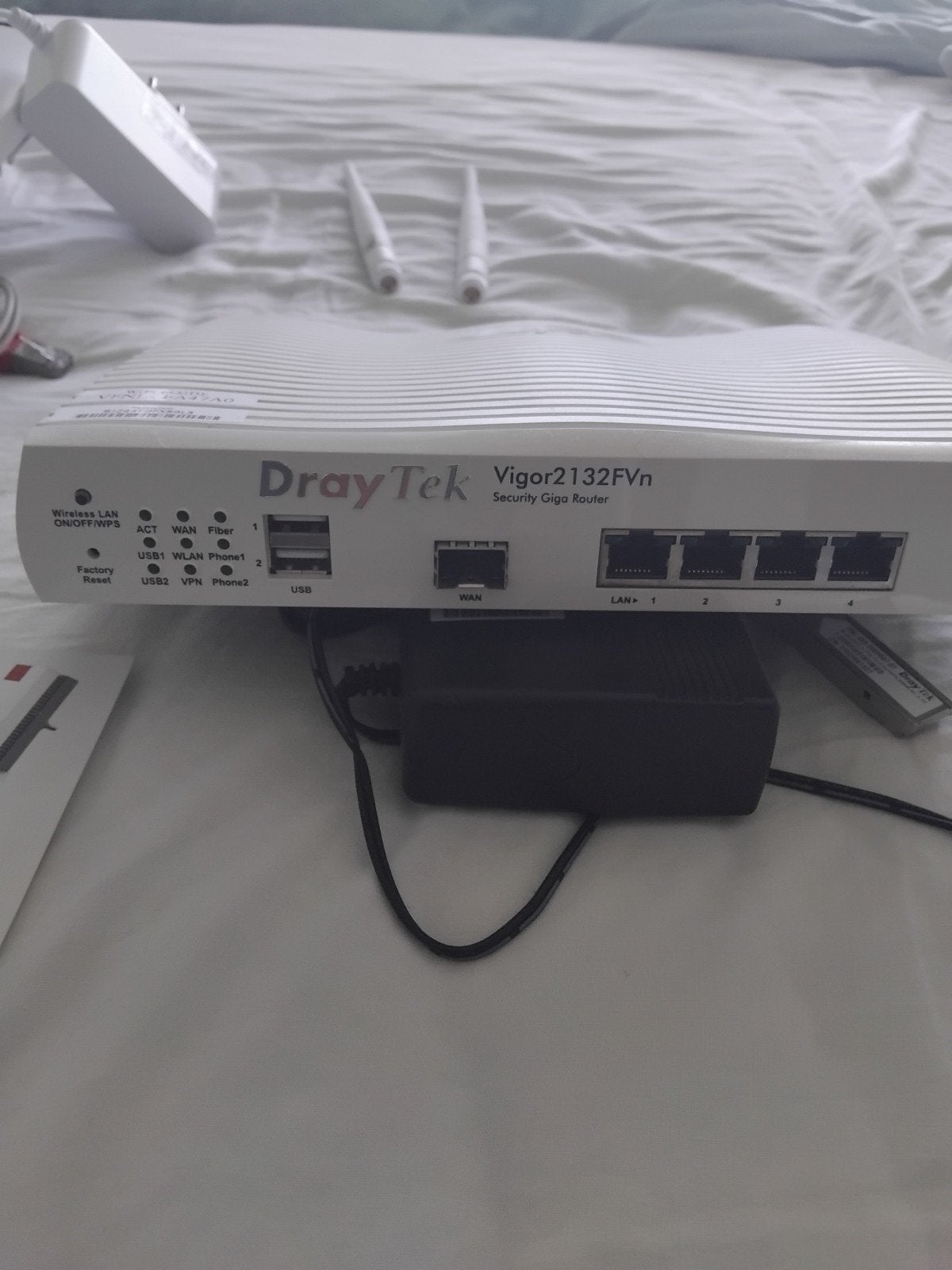 Draytek vigor 2132fvn, Computers en Software, Ophalen of Verzenden, Gebruikt, Router, DrayTek Vigor