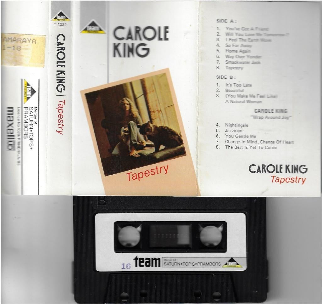 MC Carole King - Tapestry (Indonesië), Gebruikt, Verzenden, 1 bandje, Voorbespeeld