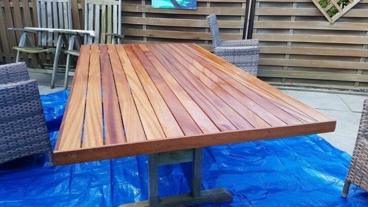 Foto 20 van MAHONIE Hardhouten Geschaafde Latten: Scherpste Prijs van NL