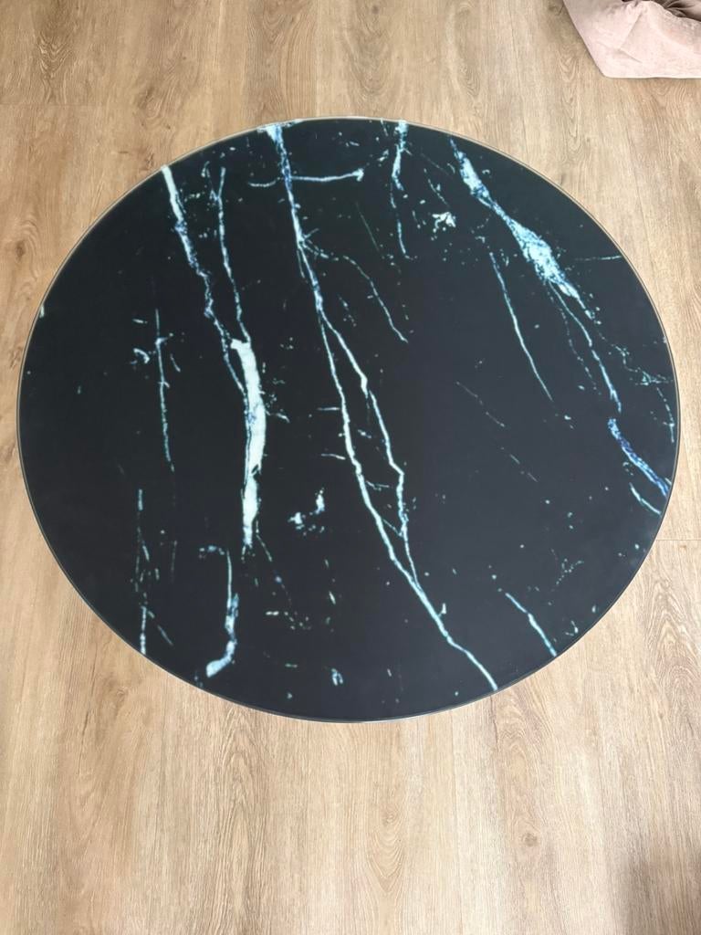Ronde salontafel 80x45 NIEUW, Ophalen, 50 tot 100 cm, Rond, Nieuw