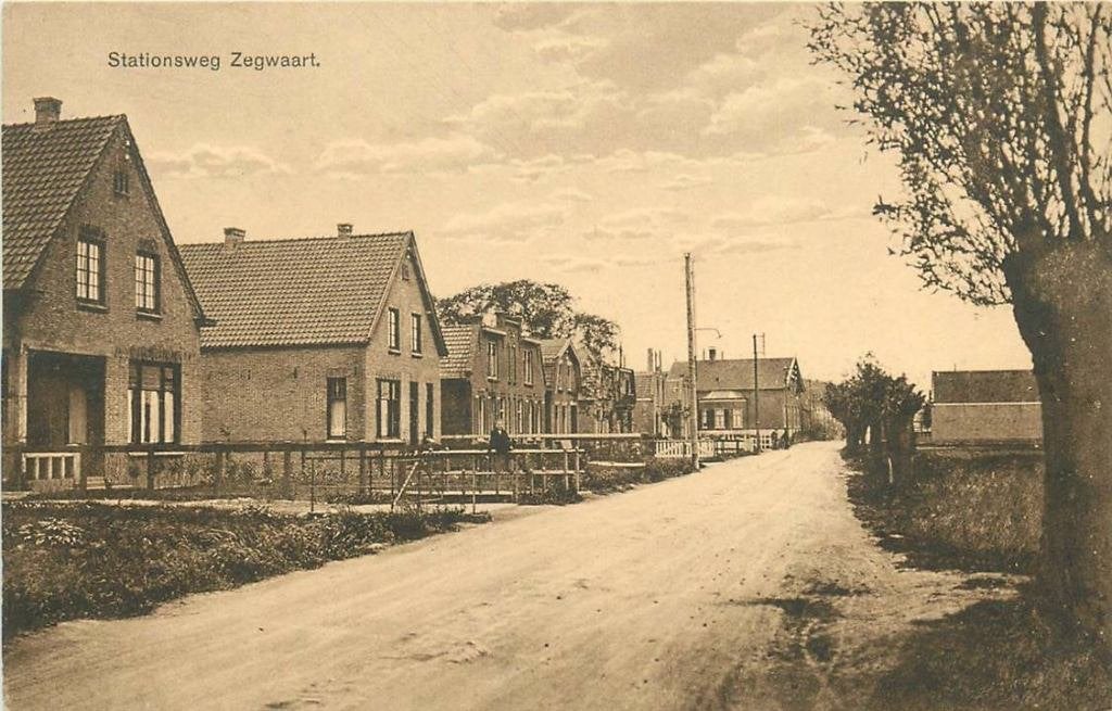 388-290-041 Zoetermeer Stationsweg Zegwaart, Verzenden, Voor 1920, Zuid-Holland