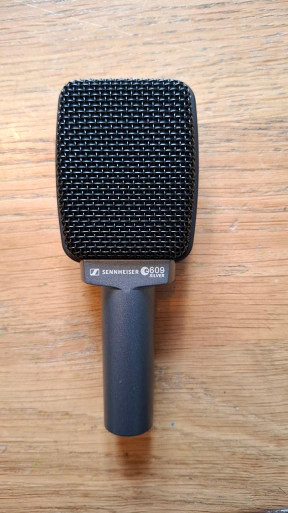 Sennheiser e 609 Silver Instrumentmicrofoon, Ophalen of Verzenden, Zo goed als nieuw