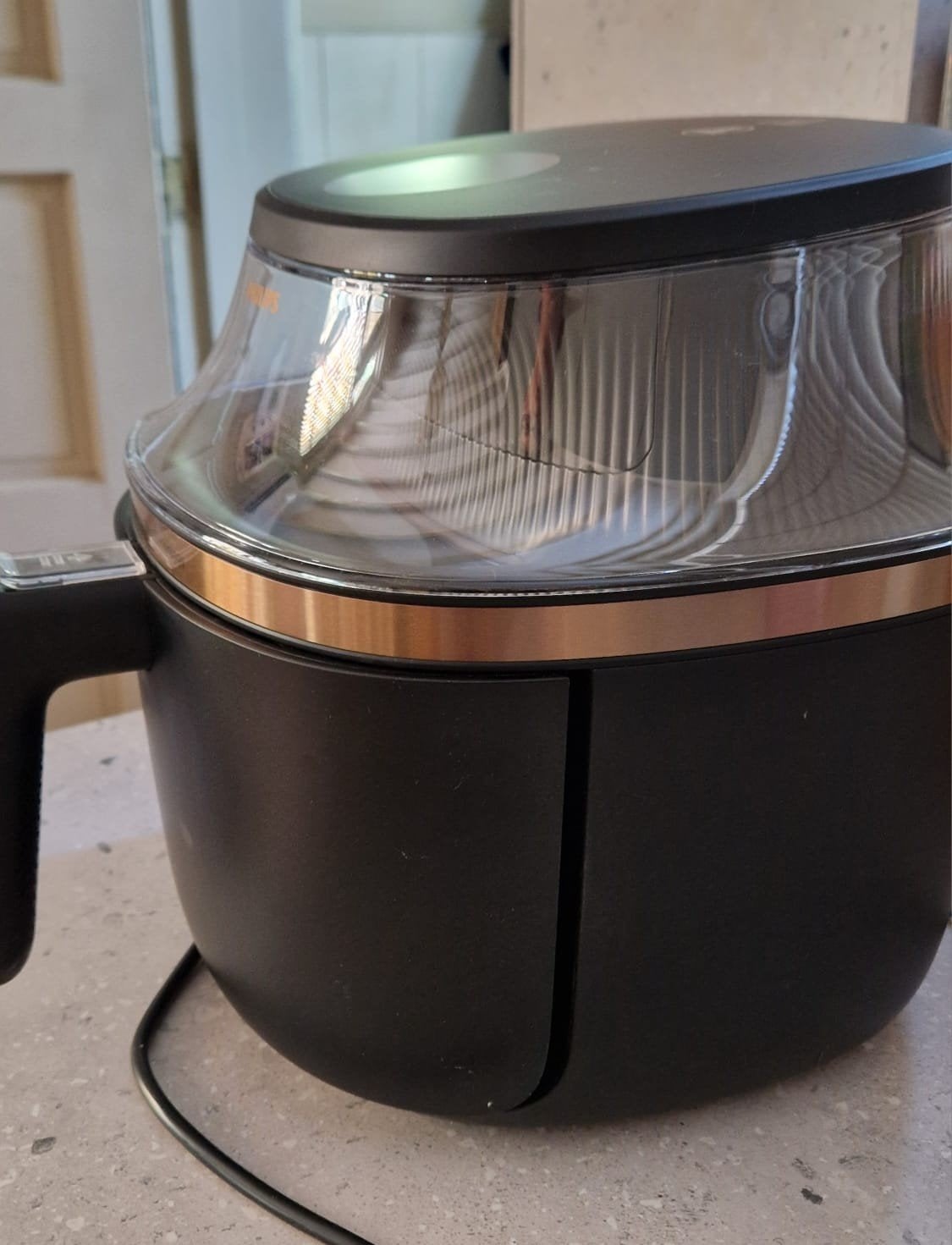 Philips Airfryer type NA322 - Rapid Air Plus Technology, Ophalen, Zo goed als nieuw, Airfryer XXL, 1500 gram of meer