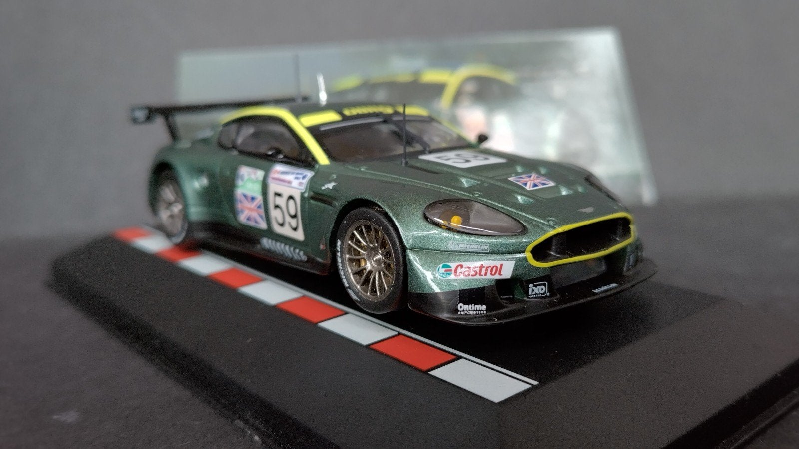 Aston Martin dbr 9 Le Mans 1:43 Altaya Ixo pol, Overige merken, Auto, Verzenden, .